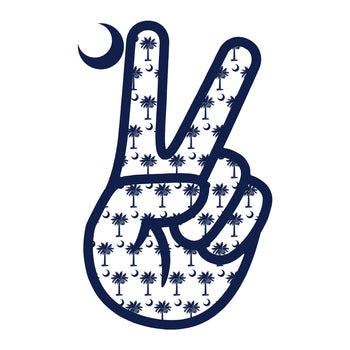 Peace Blue Decal - 19794